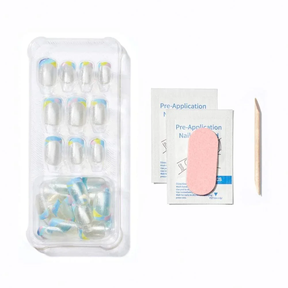 Opal Tip PopSockets 30Gel Nails & Matching PopGrip